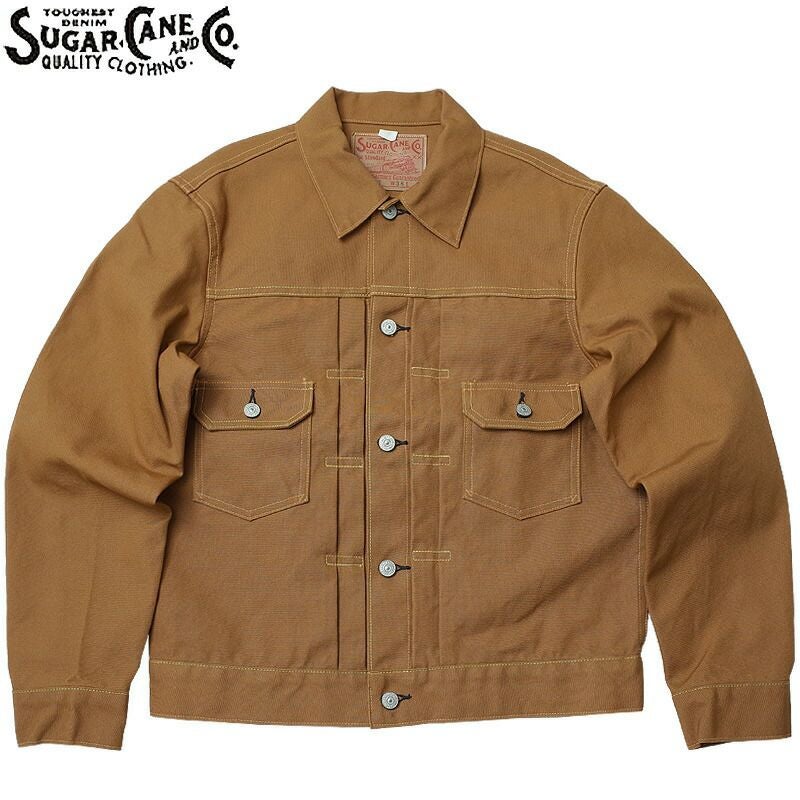 SUGARCANE シュガーケーン #SC14602 13oz. ブラウンダック ジャケット