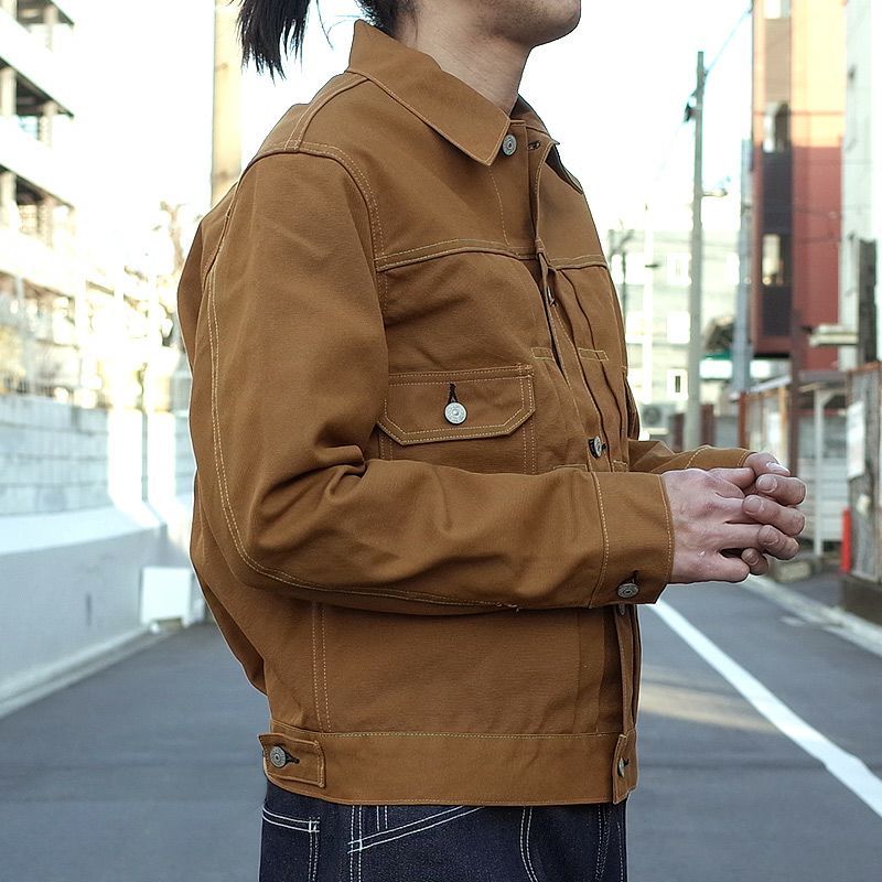 SUGARCANE シュガーケーン #SC14602 13oz. ブラウンダック ジャケット