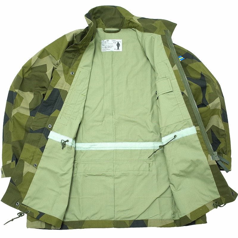 スウェーデン軍タイプ UF90 フィールドジャケット M90 スプリンター