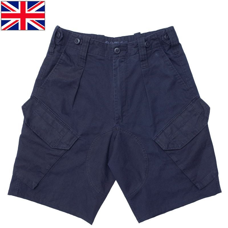イギリス軍 ROYAL NAVY コンバット カーゴ ショートパンツ ネイビー