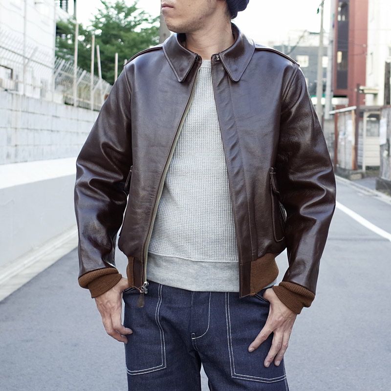 BUZZ RICKSON'S バズリクソンズ #BR80593 A-2フライトジャケット ROUGH