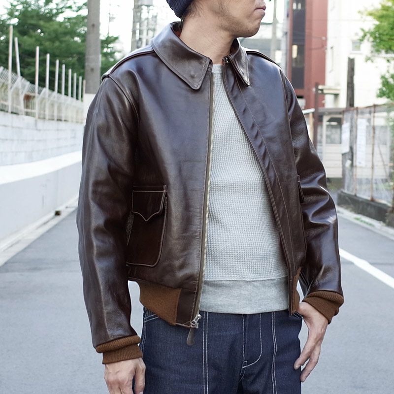 BUZZ RICKSON'S バズリクソンズ #BR80593 A-2フライトジャケット ROUGH