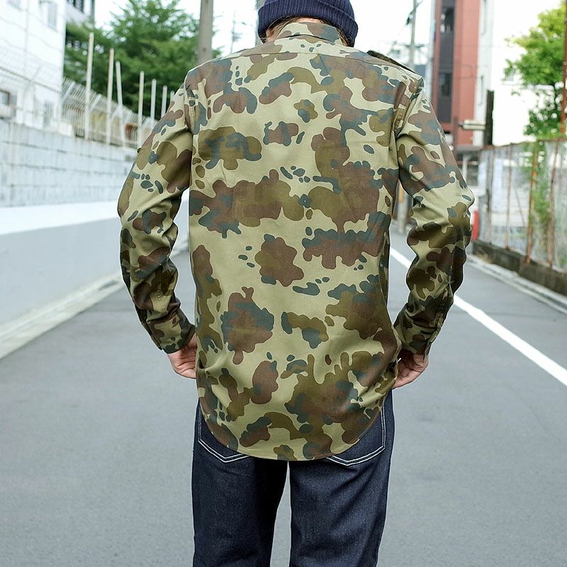 ルーマニア軍 フィールドシャツ 長袖 M94フレックカモ デッドストック