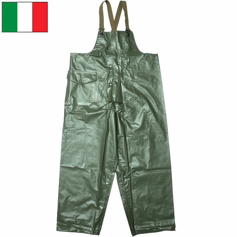 55%OFF！□イタリア軍 ウェットウェザー オーバーパンツ オリーブ