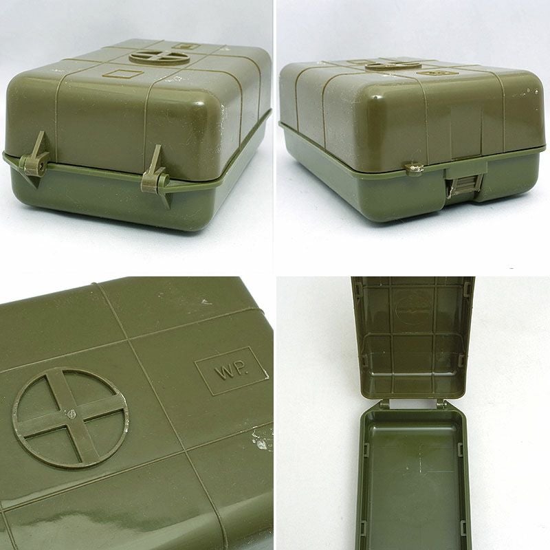 ポーランド軍 ファーストエイド プラスチックボックス オリーブ デッド