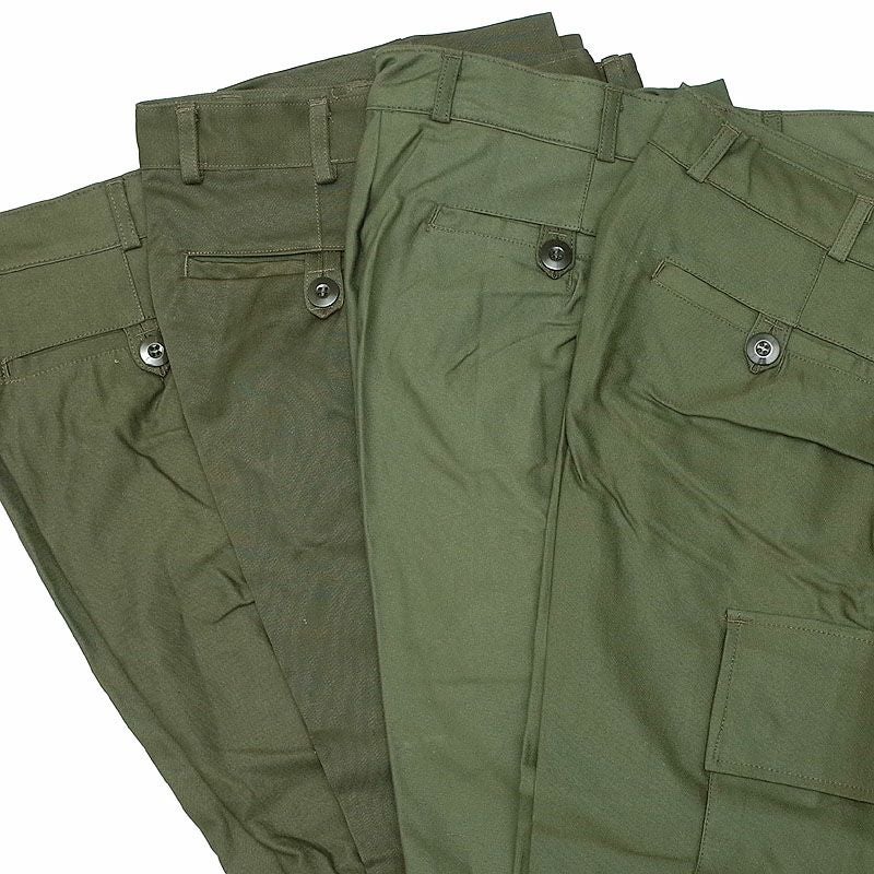 オランダ軍 コンバットパンツ オリーブ ナイフポケット付き デッド