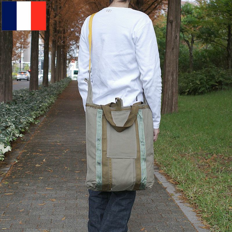 フランス軍 パラシュートトートバッグ リメイク BH082NN ショルダー