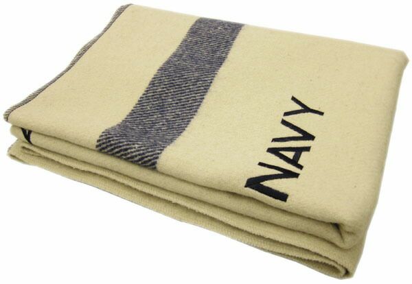 米軍タイプ WW2 NAVYブランケット ラージ 新品 #EE262YN 毛布 第二次