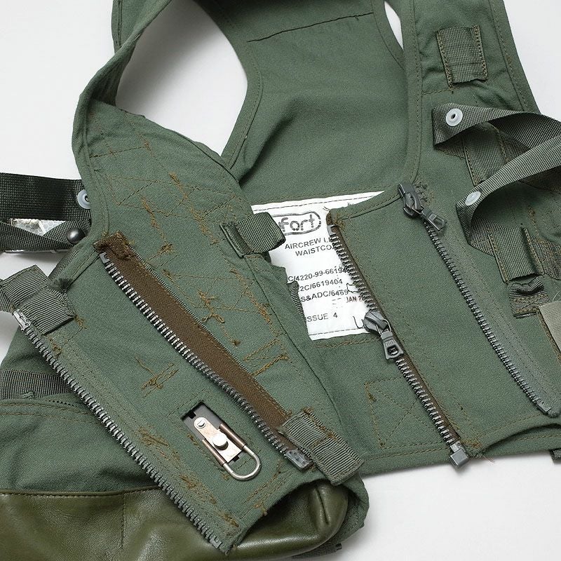 イギリス軍 エアクルー ライフプリザーバーベスト MK40R USED RAF 英