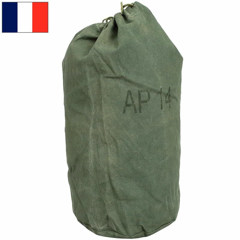 フランス軍 M47 シーサック グリーン USED BE051NN 収納袋 運搬