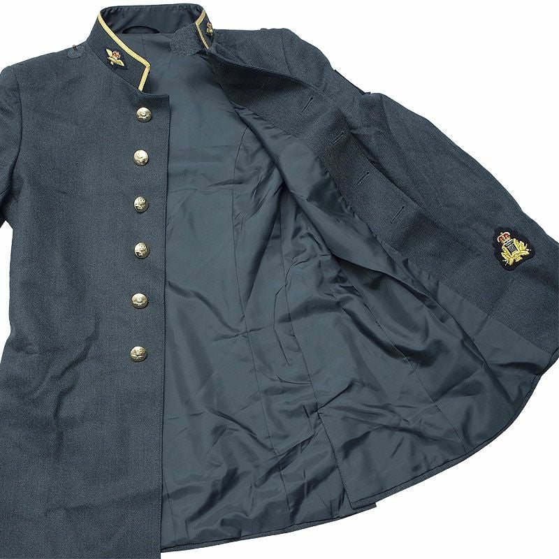 イギリス軍 RAF ミュージックサービス ジャケット ブルー メンズ USED