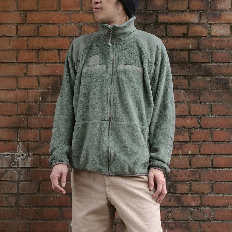 米軍 ECWCS Gen3 Level3 フリースジャケット フォリッジ USED JJ314UN