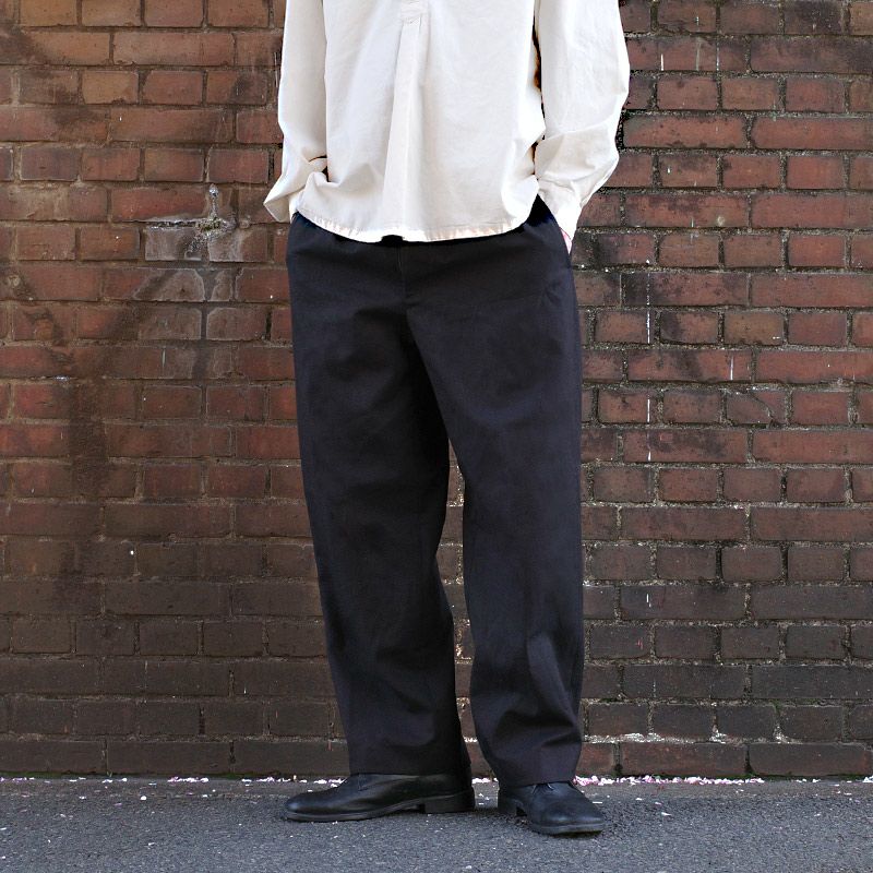 イギリス軍 ROYAL NAVY No.3 ドレスパンツ ブラック USED W88以下 PP355UN