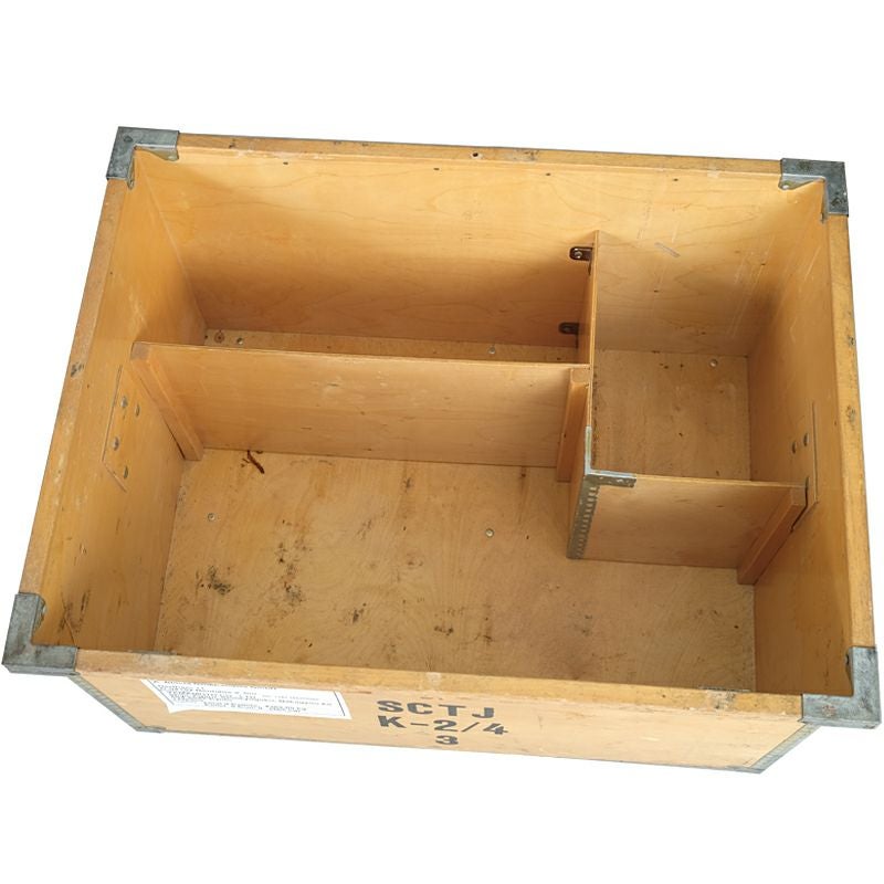 デンマーク軍 ウッドボックス ラージ USED #1 BX095NN BOX 木箱