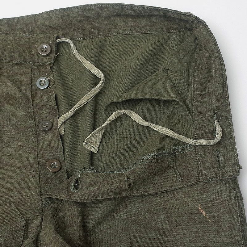 チェコ軍 M92 カモフラージュ ワークパンツ USED PP357UN Vz92 迷彩柄