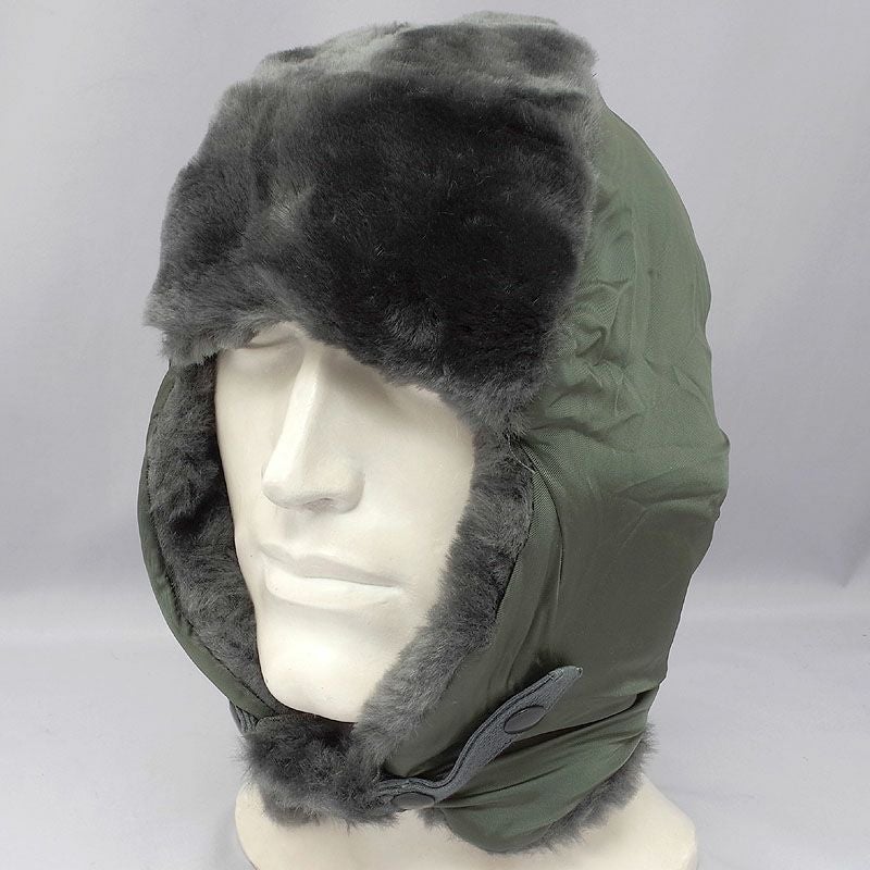 military 89年製　アメリカ軍　フライトキャップ　パイロットキャップ MILITARY（ミリタリー） 実物 新品 チェコ軍 M-85 ウィンター ボア