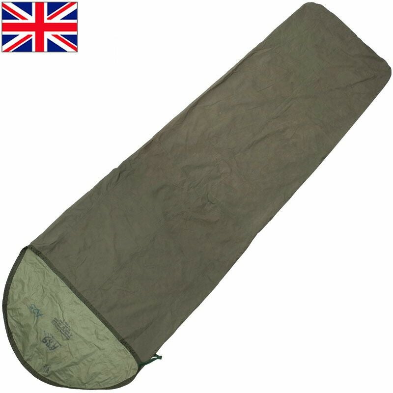 30%OFF！□イギリス軍 シュラフカバー 防水 オリーブ USED EE737UN