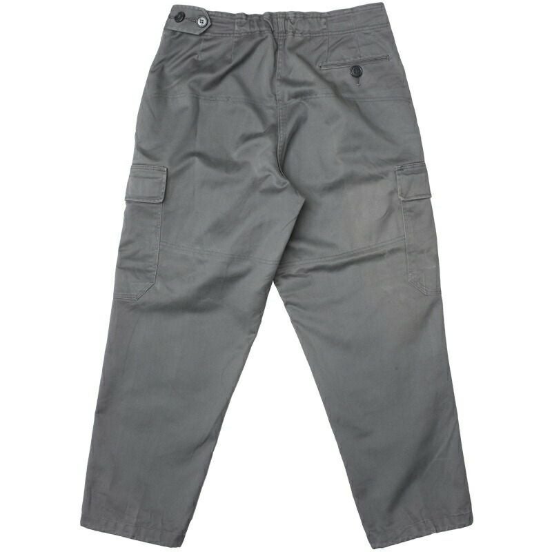 デンマーク軍 M71 コンバットパンツ サイドジッパー グレー USED