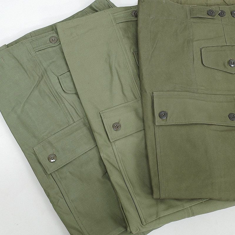 オランダ軍 NATO フィールドパンツ オリーブ デッドストック 裾加工