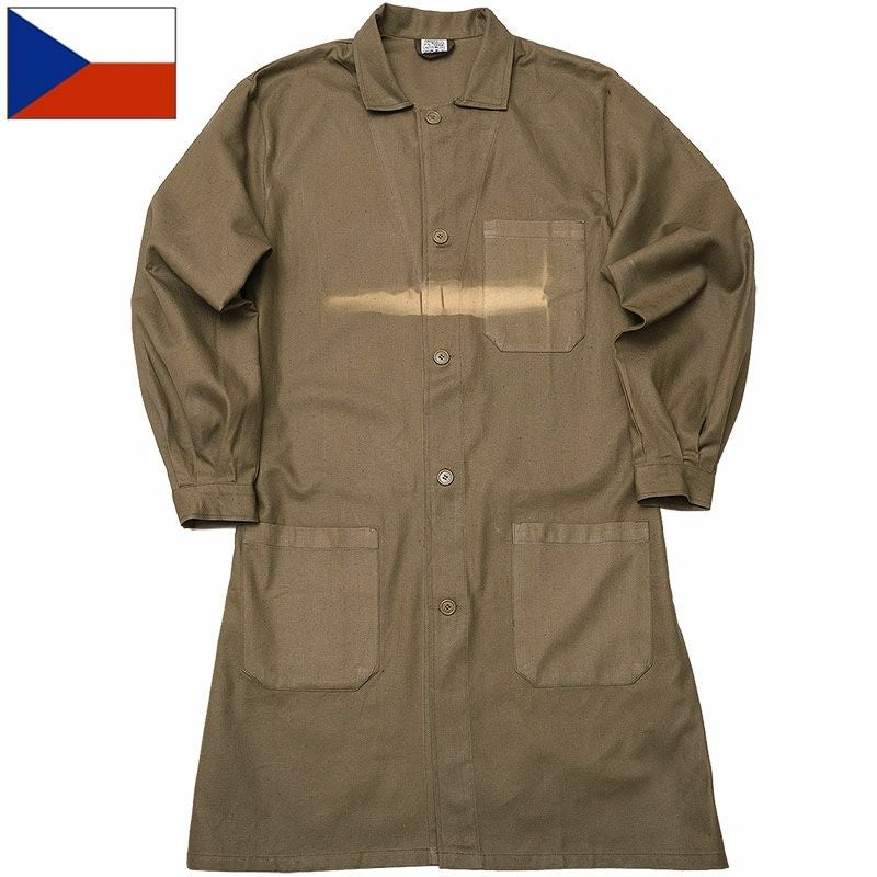 昭和19年製　第二衣糧　日本軍　コート チェコ軍 ワークコート ブラウン デッドストック 日焼けあり JC169NN