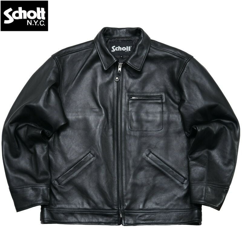 186000 現状品 schott ショット スエード　レザージャケット M size 36 ブラック メンズ [0000000001441] 626 | Lightweight Fitted Perfecto® Motorcycle Jacket – Schott N.Y.C.