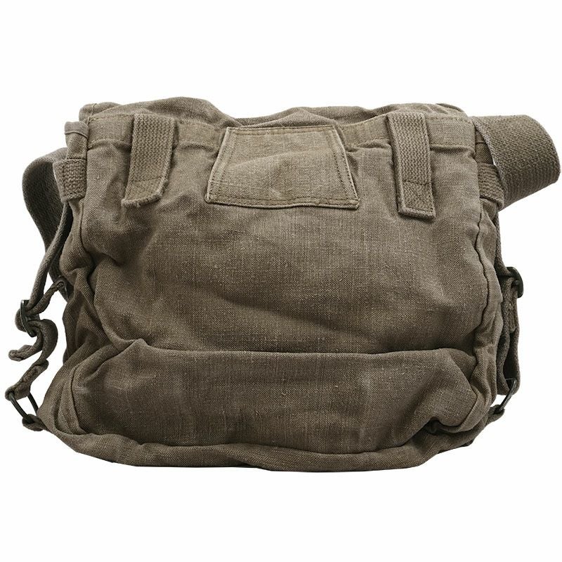 フランス軍 TTA ショルダーバッグ リネン USED BS012UN マセットバッグ