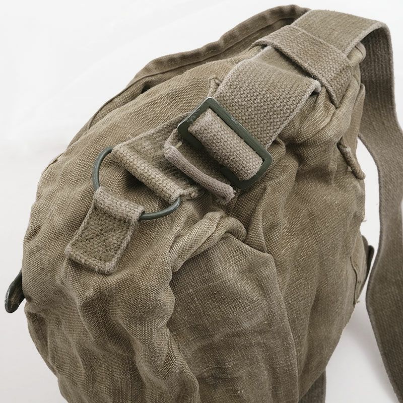 フランス軍 TTA ショルダーバッグ リネン USED BS012UN マセットバッグ