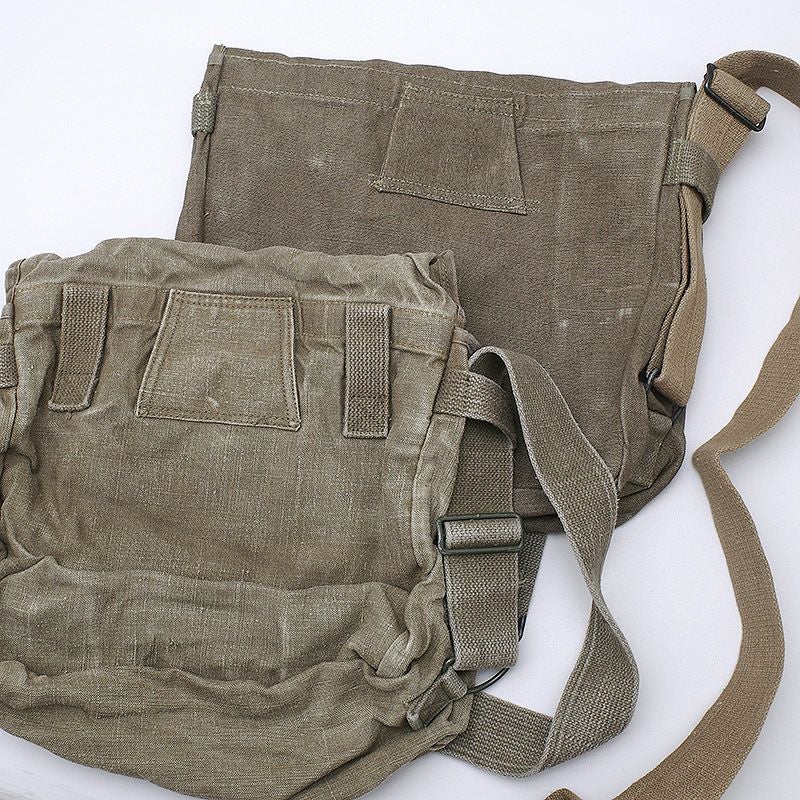 フランス軍 TTA ショルダーバッグ リネン USED BS012UN マセットバッグ 