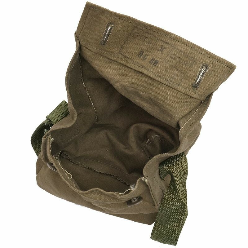 チェコ軍 キャンバスショルダーバッグ スモール デッドストック