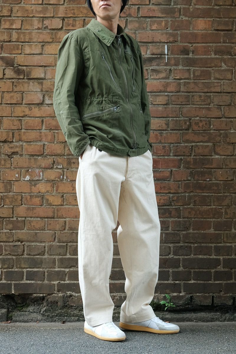 スウェーデン軍 M69 タンカースジャケット グリーン USED JJ323UN SWD