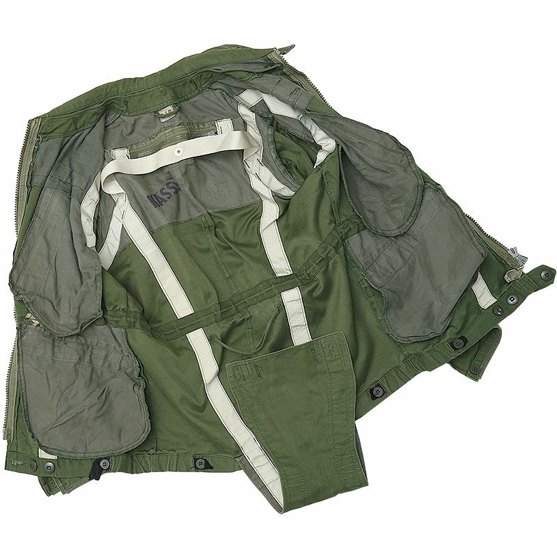 スウェーデン軍　m69　タンカースジャケット スウェーデン軍 M69 タンカースジャケット グリーン USED JJ323UN SWD
