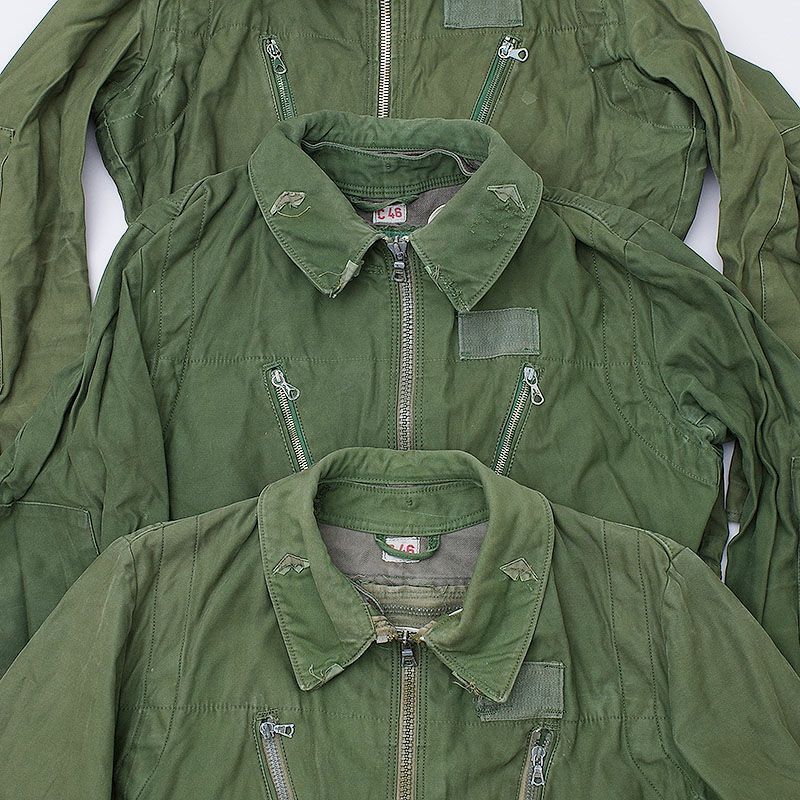 スウェーデン軍 M69 タンカースジャケット グリーン USED JJ323UN SWD 