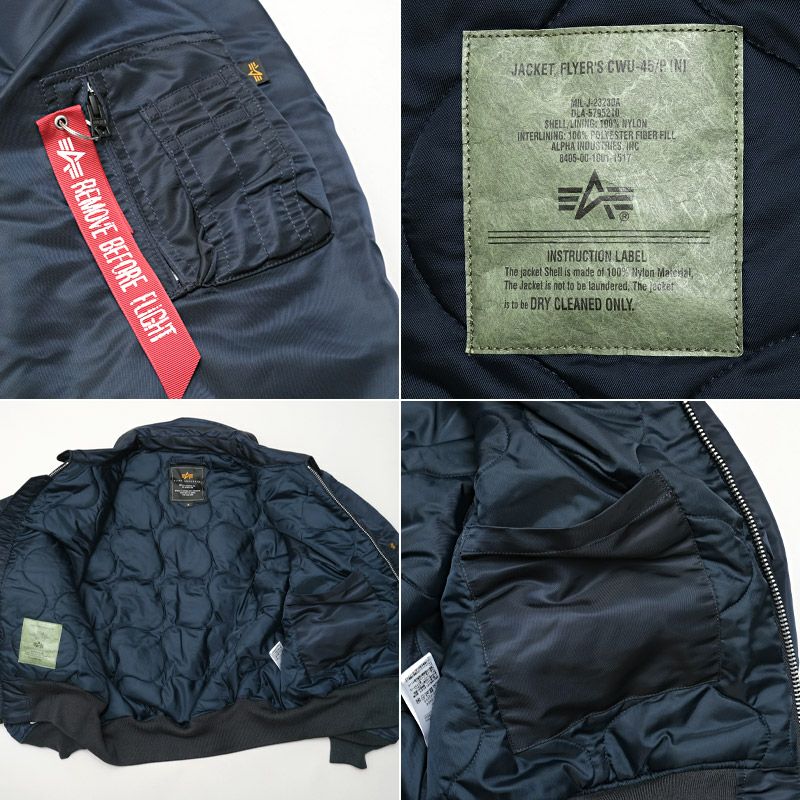 15%OFF！□ALPHA社 アルファ #2030 CWU-45P フライトジャケット ビッグ