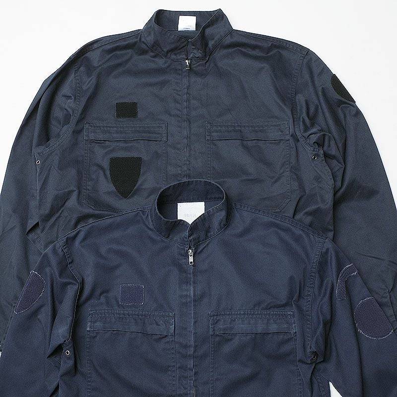 フランス軍 ミリタリーポリス パイロットジャケット ネイビー サイズ