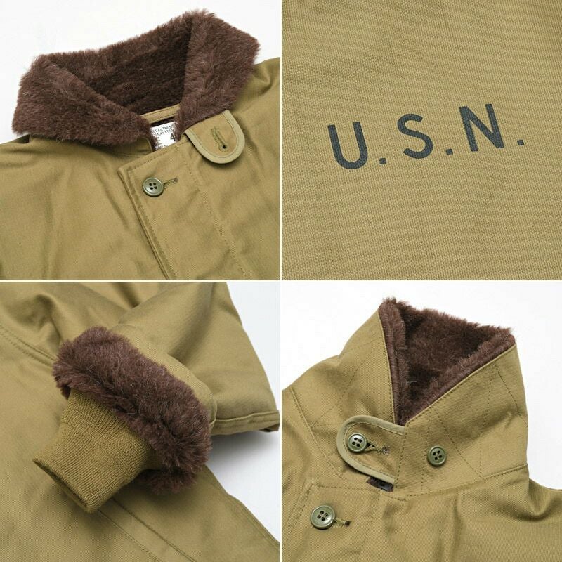 15%OFF！□HOUSTON ヒューストン #51131 アルパカ N-1デッキジャケット 