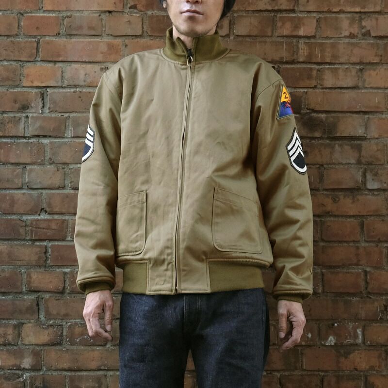 HOUSTON ヒューストン #5B-FR U.S. ARMY コンバットジャケット