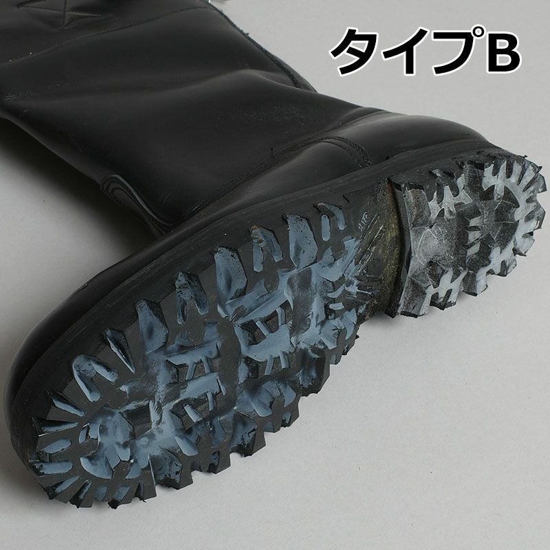 イタリア軍 MM ジャックブーツ ブラック デッドストック FB068NN 海軍