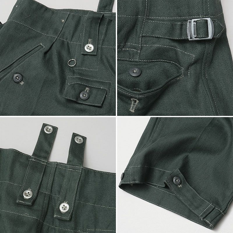 ドイツ軍タイプ M40 ドリルパンツ HBT 新品 WW2 陸軍 フィールド