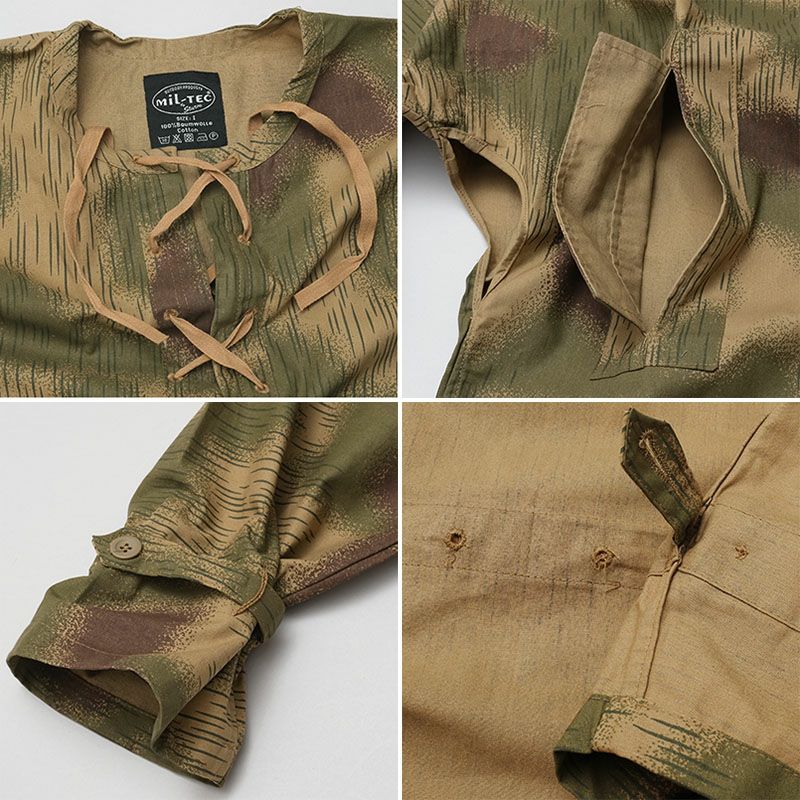 迷彩服（米軍、ドイツ軍） SHENKEL ドイツ軍 フレックターン 迷彩服 上下 選べる 帽子 3点 セット