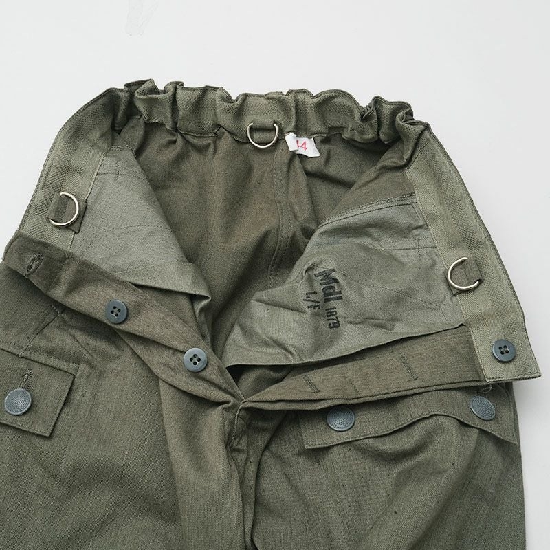 東ドイツ軍 タンカースパンツ グレー デッドストック PP469NN NVA