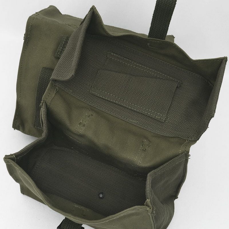 オランダ軍 キャンバス ベルトポーチ ダブル デッドストック BP148NN