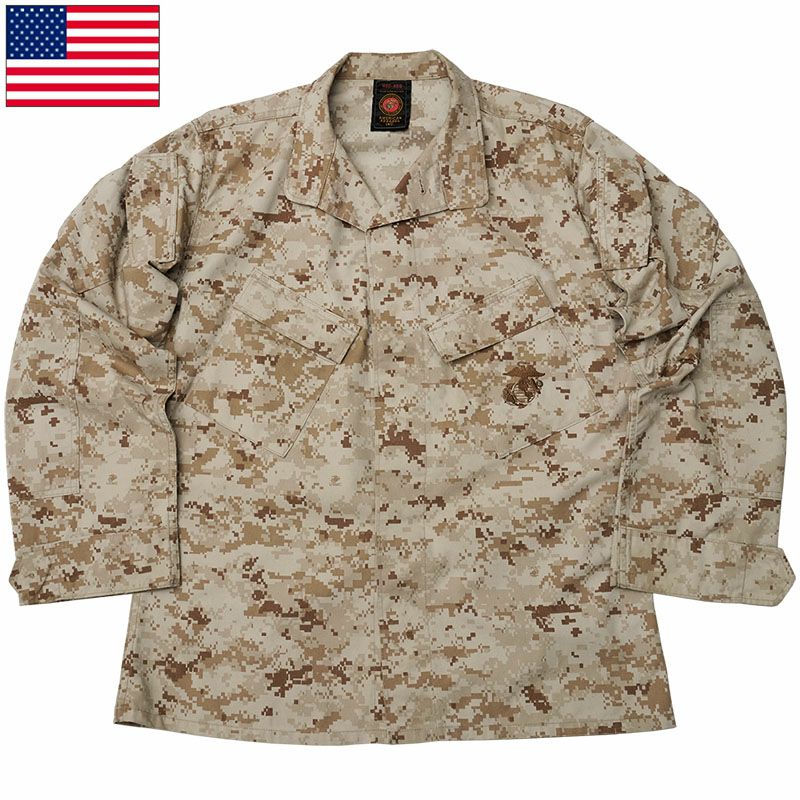 米軍 USMC コンバットジャケット MARPATデザート USED JJ338UN