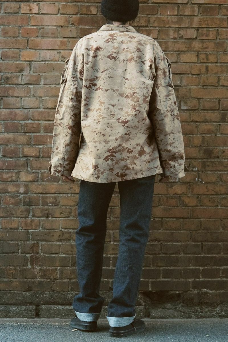 65%OFF！□米軍 USMC コンバットジャケット MARPATデザート USED