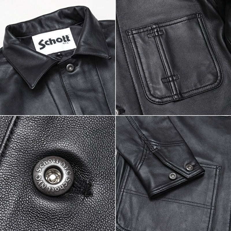 Schott ショット #7825950012[7823950079](3111050) ラムレザー