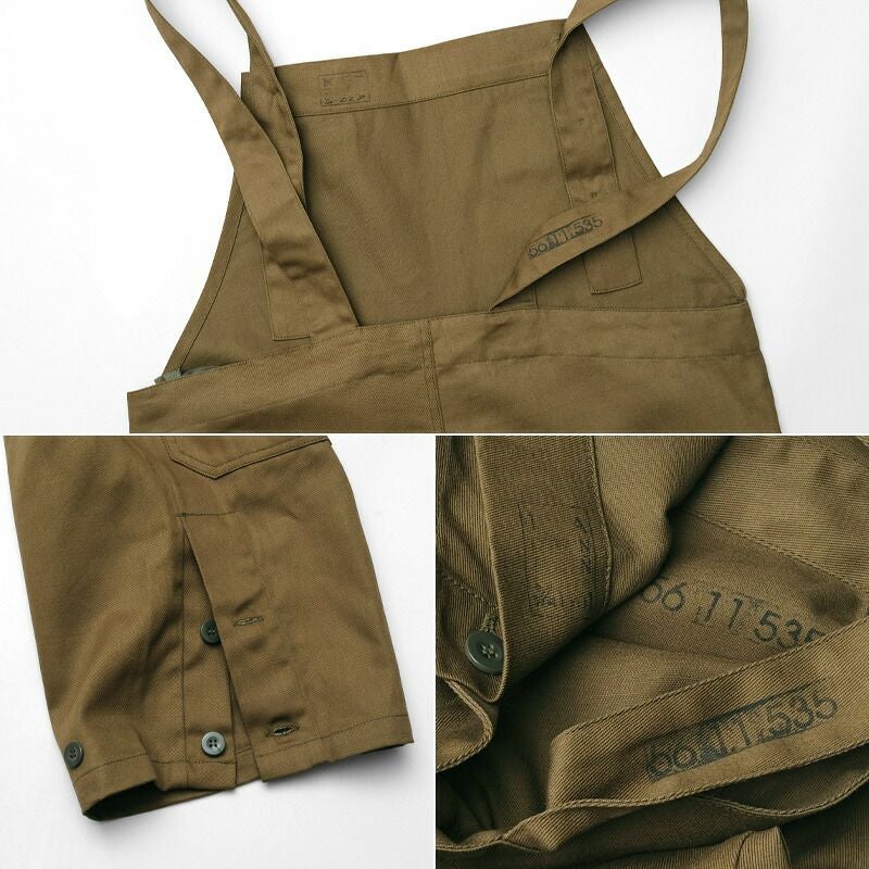 チェコ軍タイプ ワーカーオーバーオール ブラウン OTAVAN #PP404NN