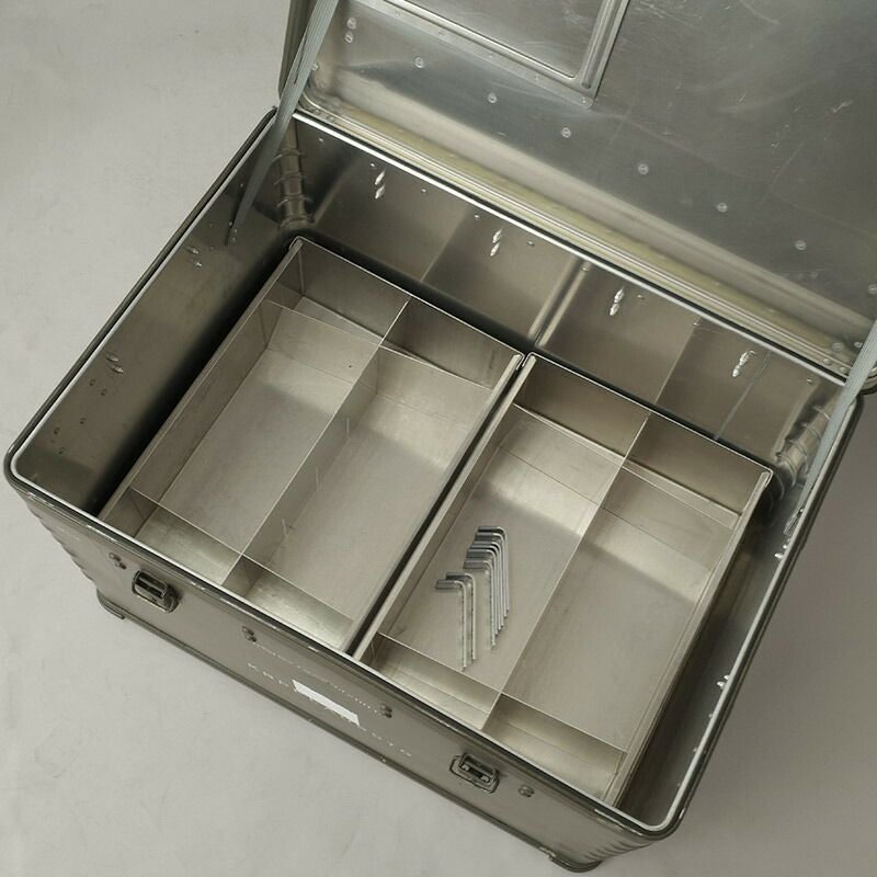 ドイツ軍 A20 アルミボックス ZARGES オリーブ 80×60×50cm USED 