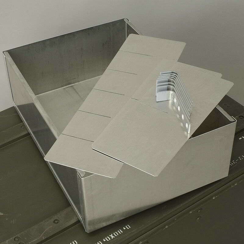 ドイツ軍 A20 アルミボックス ZARGES オリーブ 80×60×50cm USED