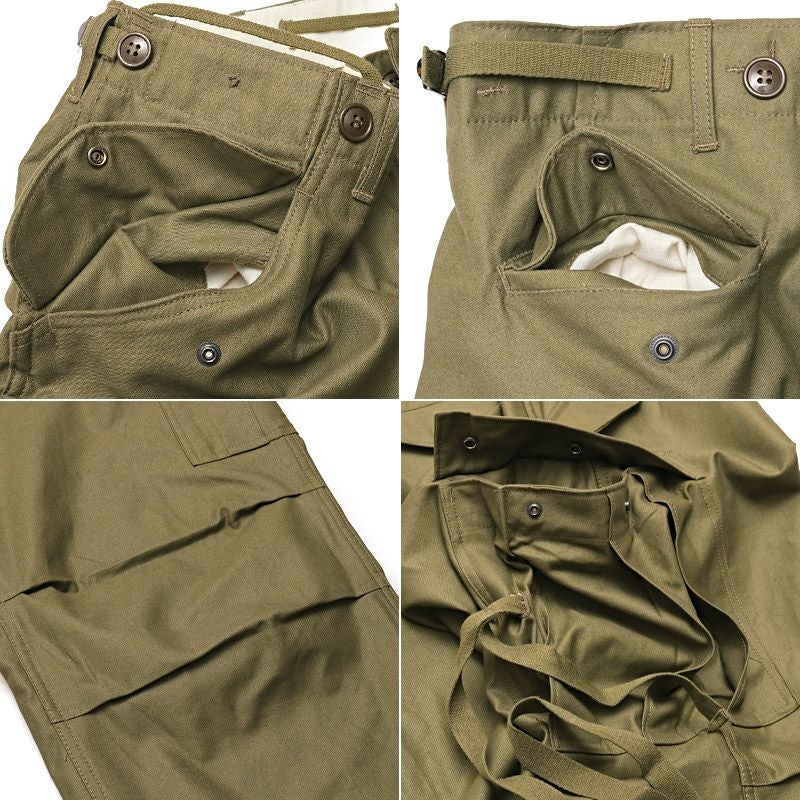 米軍タイプ M-51フィールドパンツ PP350YNSEABEESシービーズ