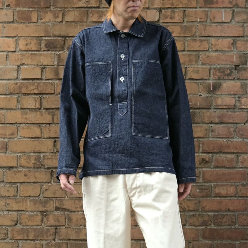 BUZZ RICKSON'S バズリクソンズ #BR15301 U.S. ARMY デニム プルオーバー ジャケット