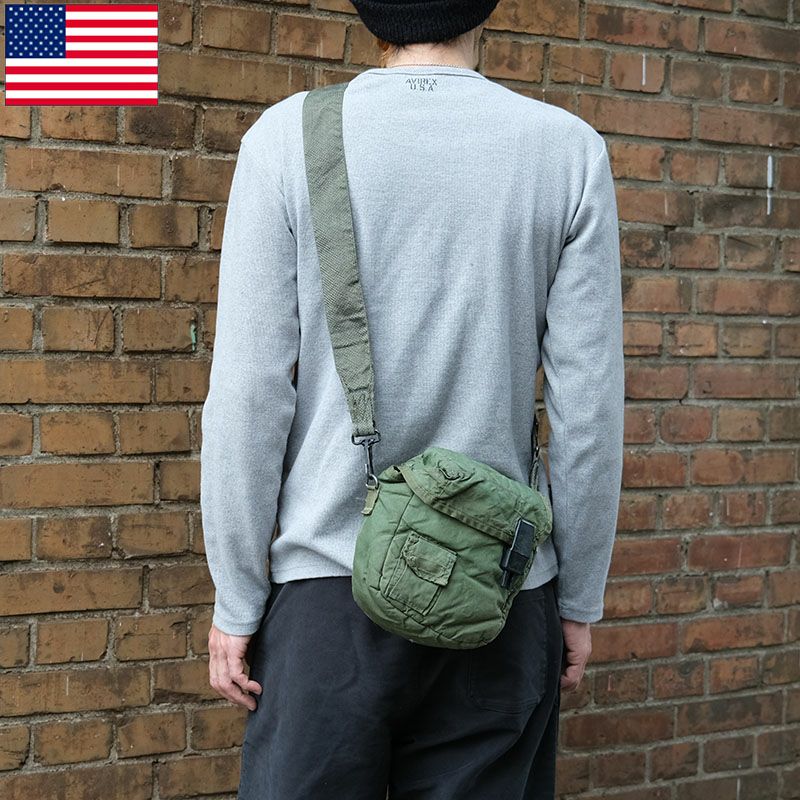 実物イギリス軍RAMCキャンティーンカバーショルダー MILITARY（ミリタリー） 実物 USED イギリス軍 RAMC ヴィンテージ